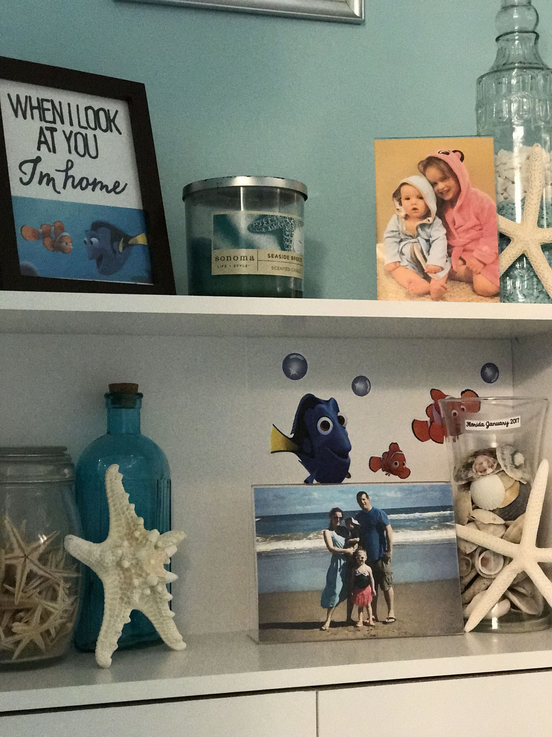 Finding Dory Bathroom Decor
 Ocean decorations in kids bathroom findingdory