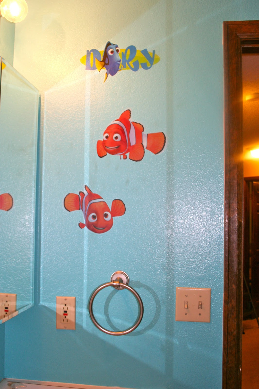 Finding Dory Bathroom Decor
 Staying Crafty The Finding Nemo Bathroom