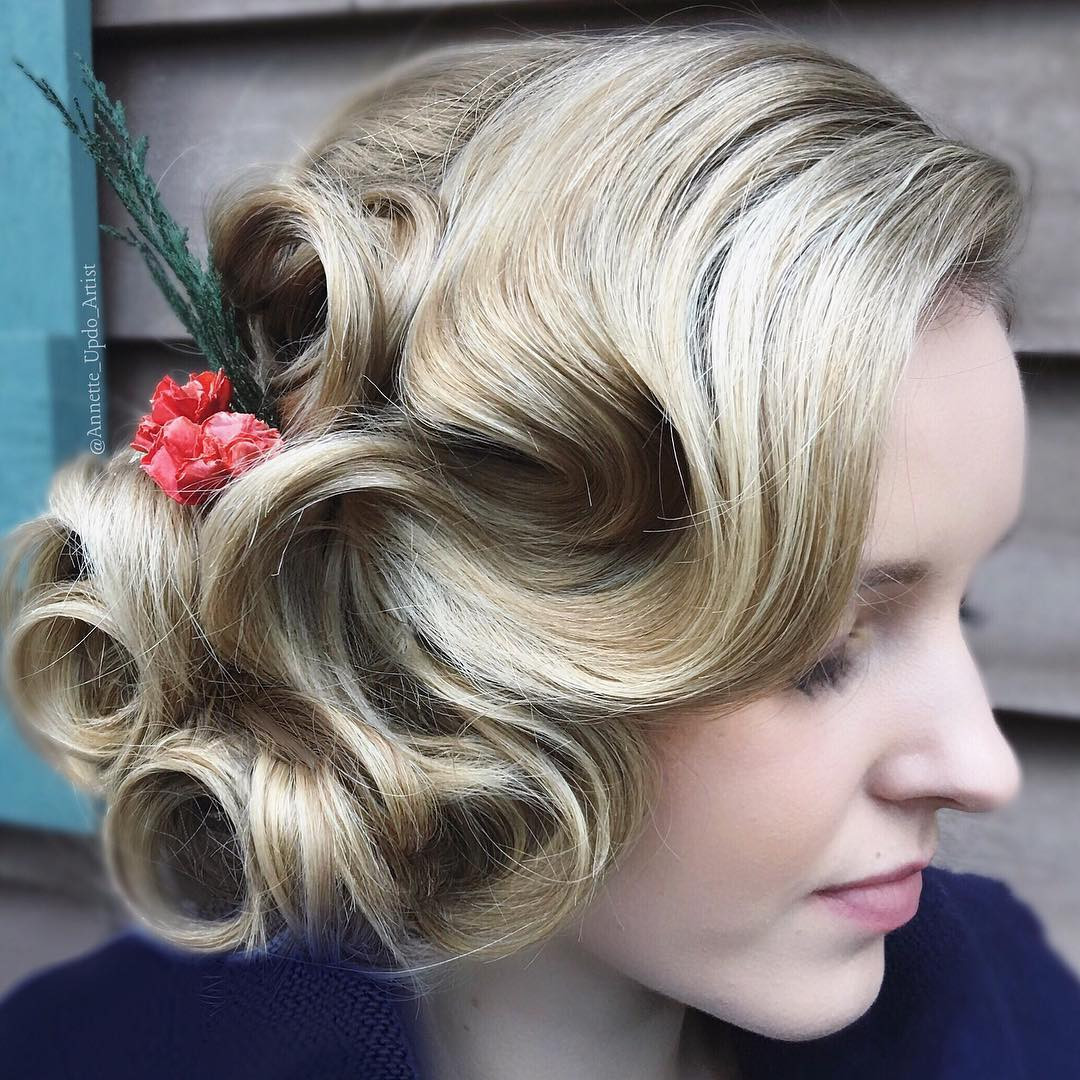 Finger Waves Updo Hairstyles
 13 Finger Wave Hairstyles You Will Want to Copy