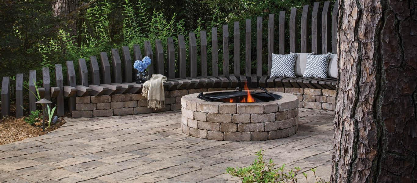 Fire Pit Kit Stone
 Weston Stone™ Contemporary Stone Fire Pit Kit