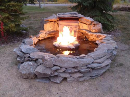 Fire Pit With Water Fountain
 Fire and Water formal fountain kits