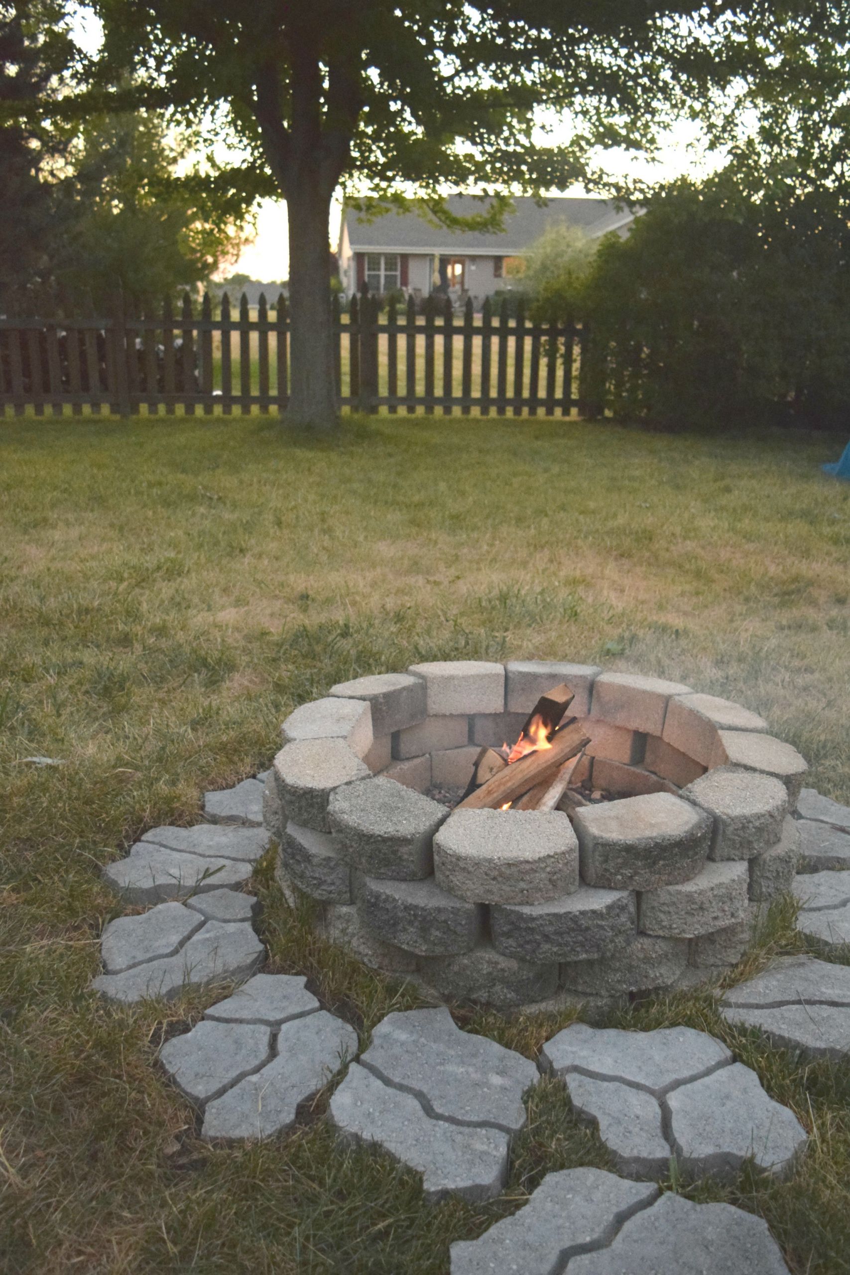 Fire Pits In Backyard
 DIY fire pit for the backyard • Our House Now a Home