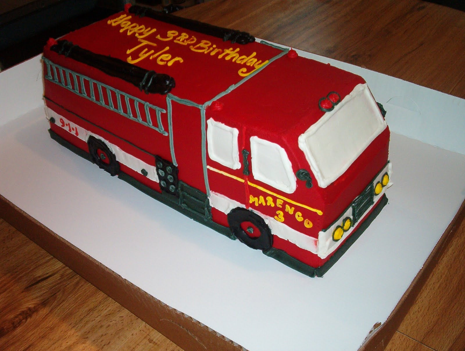 Fire Truck Birthday Cake
 Birthday Cake Fire Truck Birthday Cakes