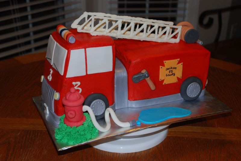 Fire Truck Birthday Cake
 Birthday Cake Fire Truck Birthday Cakes