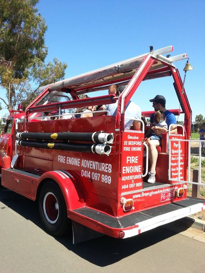 Fire Truck Birthday Party Ideas
 Kara s Party Ideas Vintage Fire Truck themed birthday