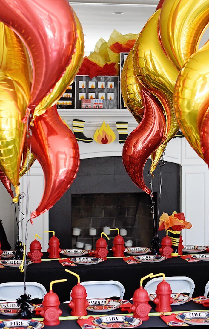 Fire Truck Birthday Party Ideas
 Kara s Party Ideas Firetruck Birthday Party