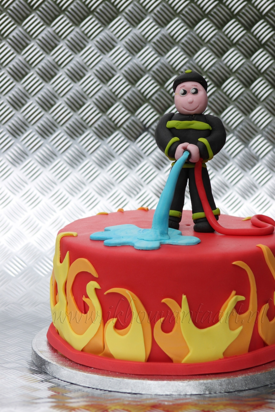 Fireman Birthday Cake
 Fireman Cake CakeCentral