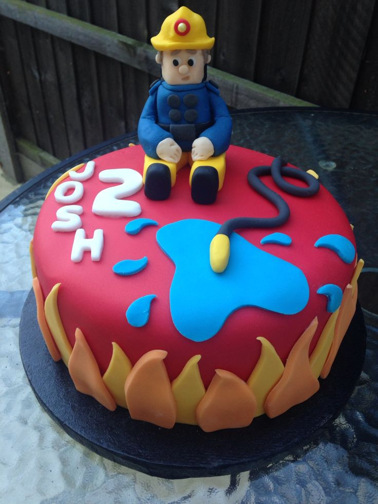 Fireman Birthday Cake
 Fireman Sam Themed Cakes Fireman Sam Cake Ideas