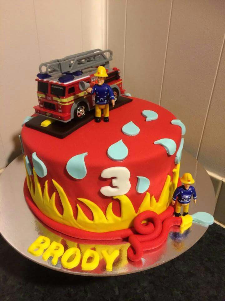 Fireman Birthday Cake
 Fireman Sam Themed Cakes Fireman Sam Cake Ideas