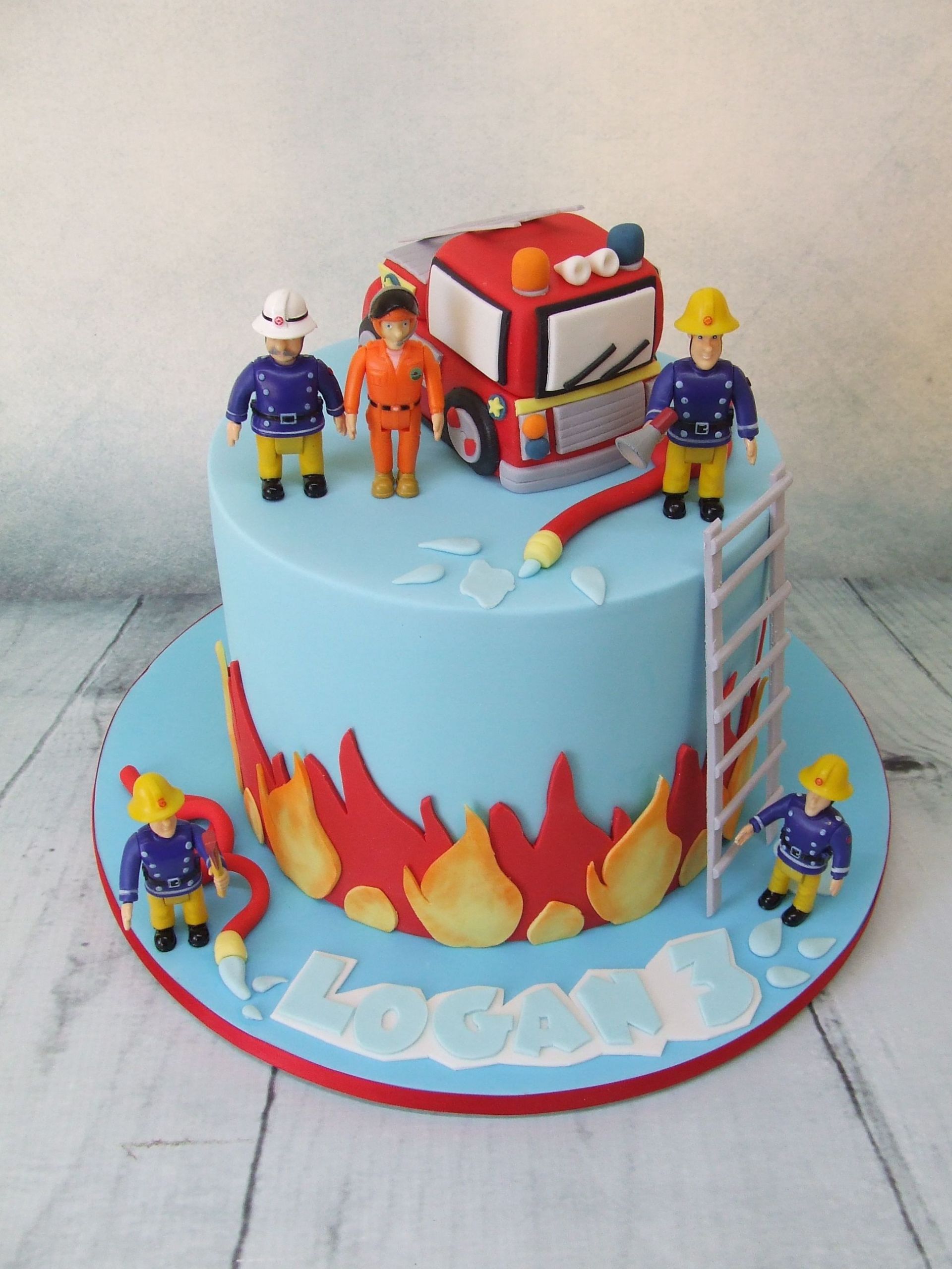 Fireman Birthday Cake
 21 Wonderful Image of Fireman Birthday Cake birijus