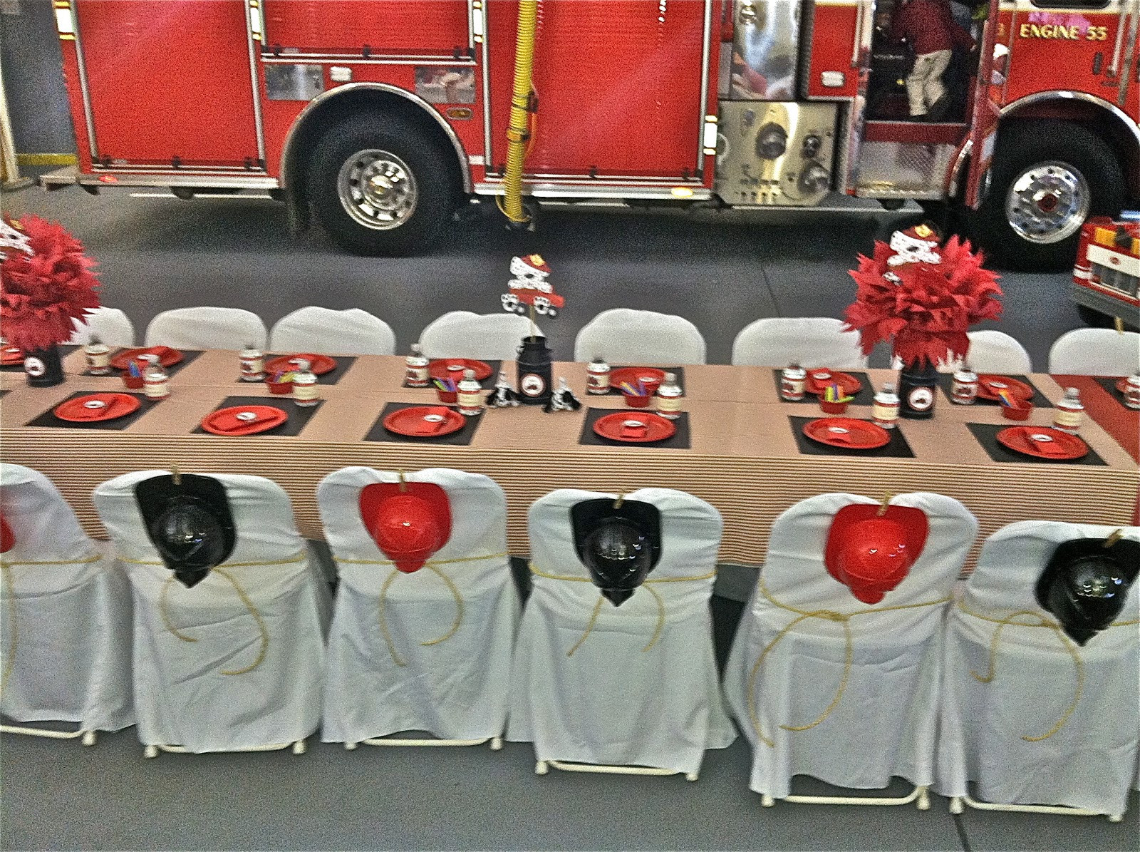 Fireman Retirement Party Ideas
 Pretti Mini Blog Jack s Blazin Fire Fighter Party