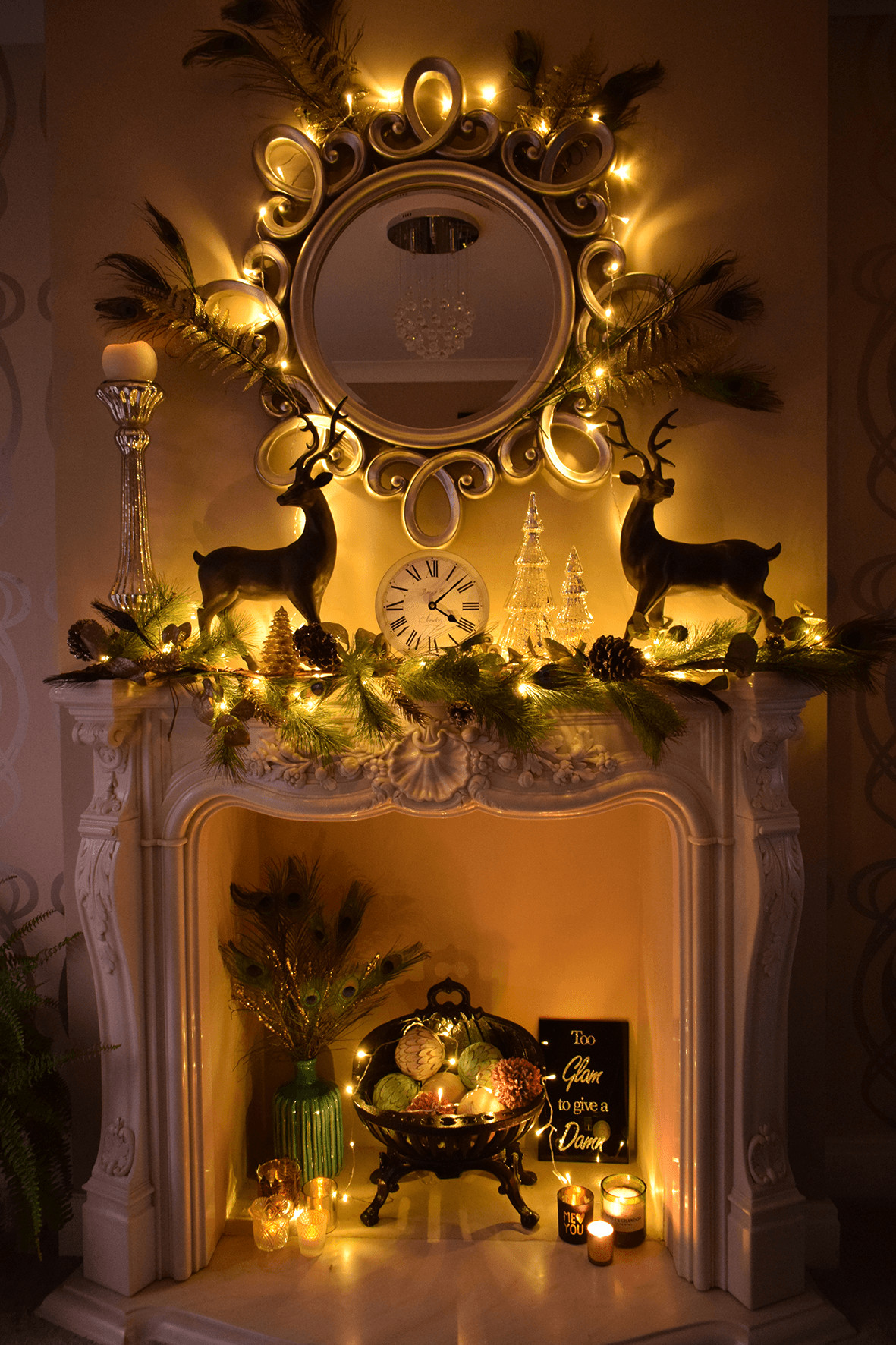 Fireplace Christmas Decoration
 Christmas Fireplace Decoration Ideas and Inspiration