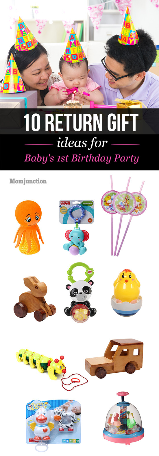 First Birthday Return Gift Ideas
 32 Thoughtful Return Gift Ideas For 1st Birthday