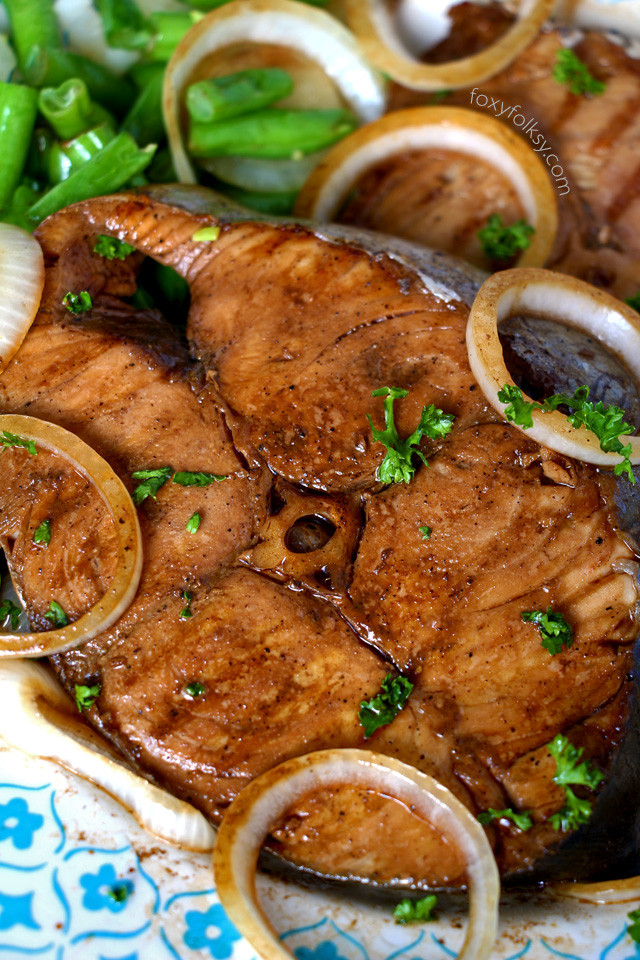 Fish Recipes Pinoy
 Fish Steak Mackerel Tanigue Filipino styleFoxy Folksy