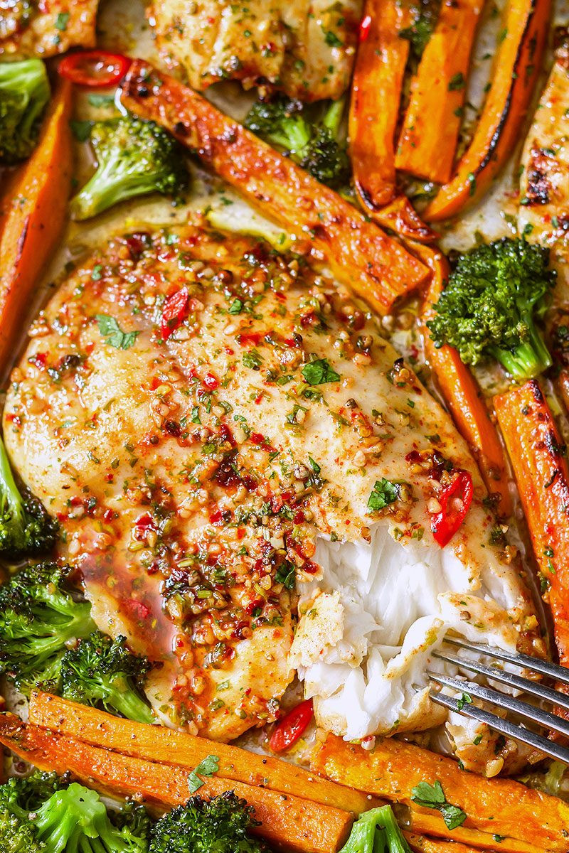 Fish Recipes Tilapia
 Sheet Pan Chili Lime Tilapia Recipe with Veggies — Eatwell101