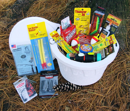 Fishing Gift Basket Ideas
 Walleye Fishing Gift Basket Loaded Outfit 2 Fish