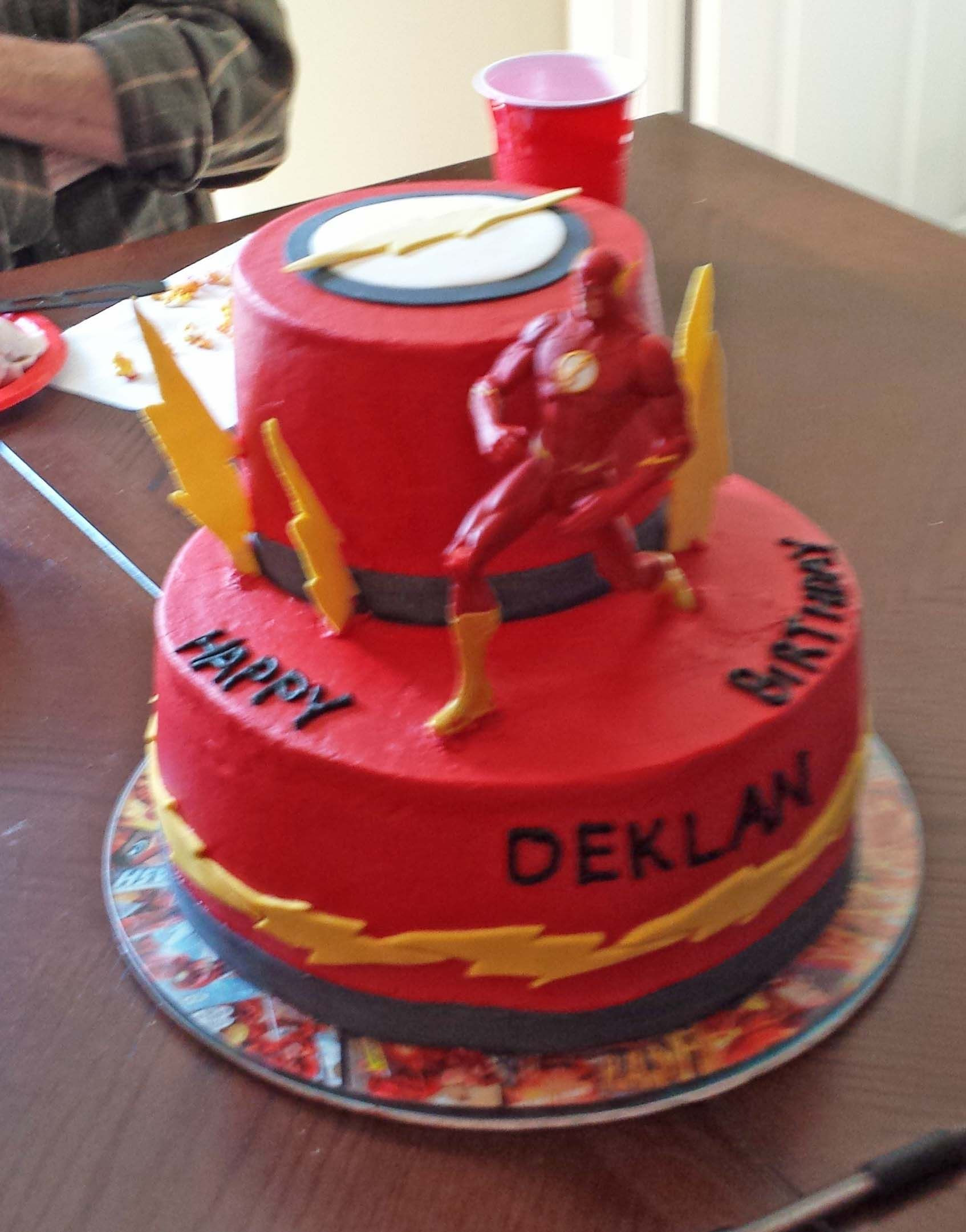 Flash Birthday Cake
 flash birthday cake