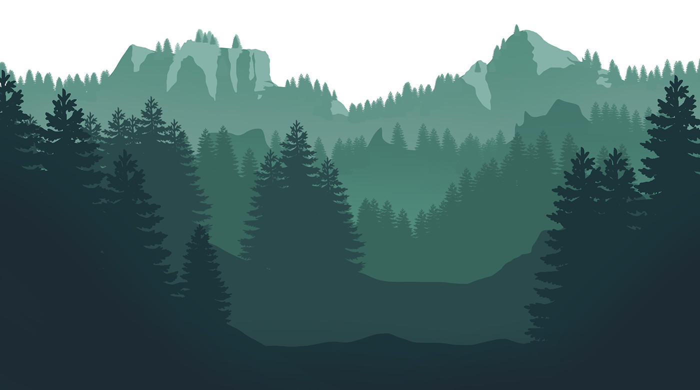 Flat Design Landscape
 Landscape Flat Design on Behance