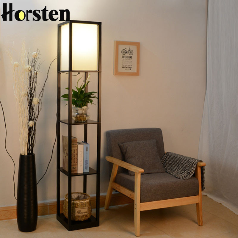 Floor Lamp In Living Room
 Wooden Floor Lamp Modern Minimalist Living Room Light 3