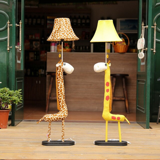 Floor Lamps Kids Room
 Cartoon Giraffe Kid s Room Floor Lamps Cute Fabric Baby