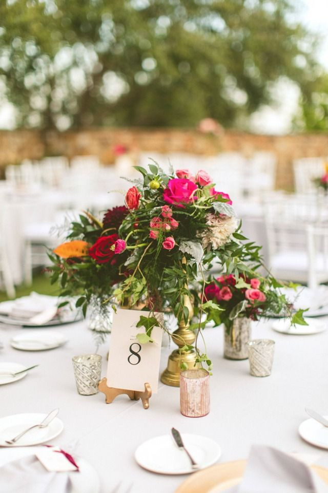 Flower Arrangements For Wedding Tables
 Best 1531 Weddings Flower Arrangements ideas on Pinterest