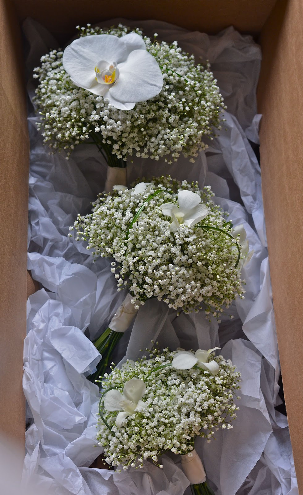 Flower Bouquets For Wedding
 Wedding Flowers Blog Sarah s Orchid and Gypsophila