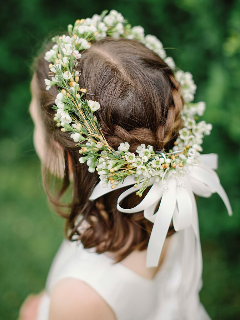 Flower Girl Hairstyles For Short Hair
 14 Adorable Flower Girl Hairstyles