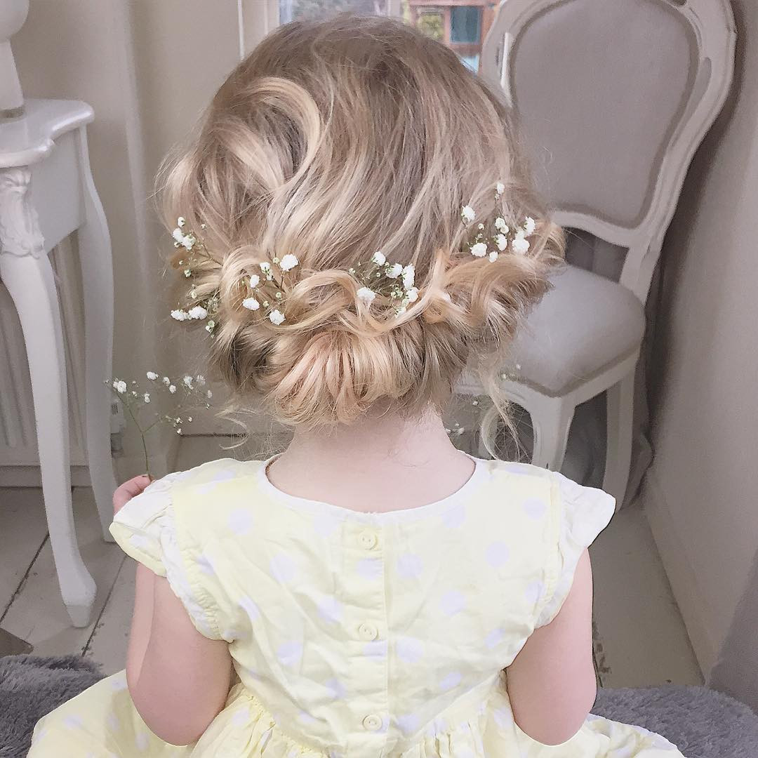 Flower Girl Hairstyles For Short Hair
 40 Cool Hairstyles for Little Girls on Any Occasion