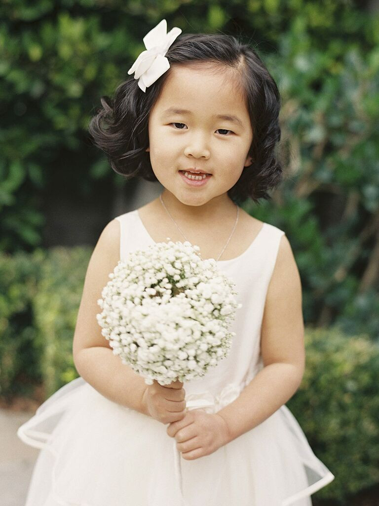 Flower Girl Hairstyles For Short Hair
 14 Adorable Flower Girl Hairstyles