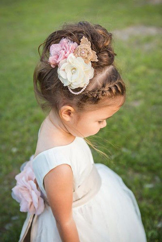 Flower Girl Hairstyles For Short Hair
 33 Cute Flower Girl Hairstyles 2020 Update