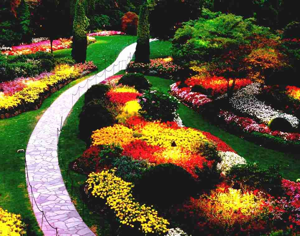 Flower Landscape Design
 Landscape Arrangements for your House s Front Gardening