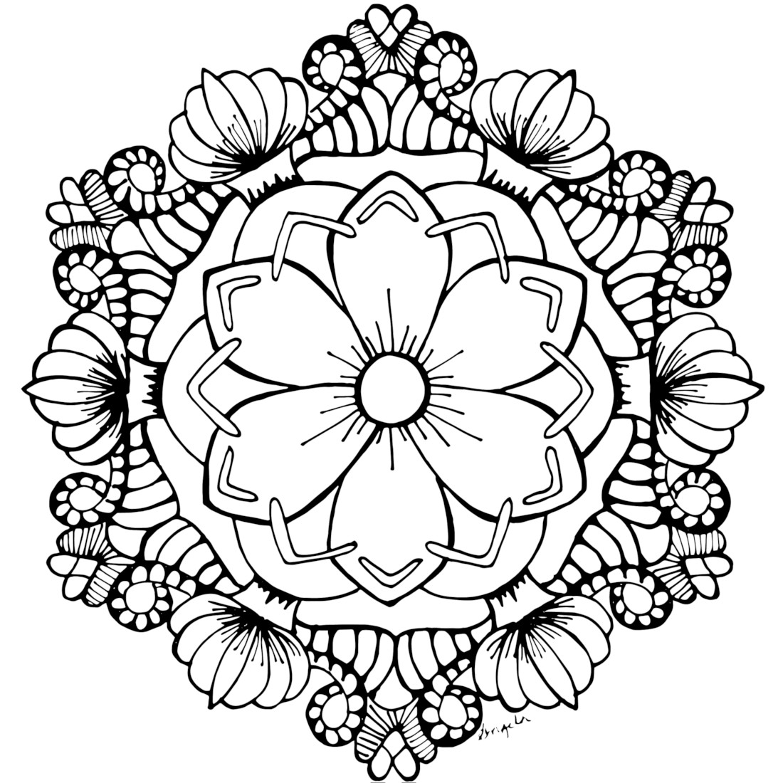 Flowers Coloring Pages For Adults
 FREE Adult Coloring Pages 35 Gorgeous Printable Coloring