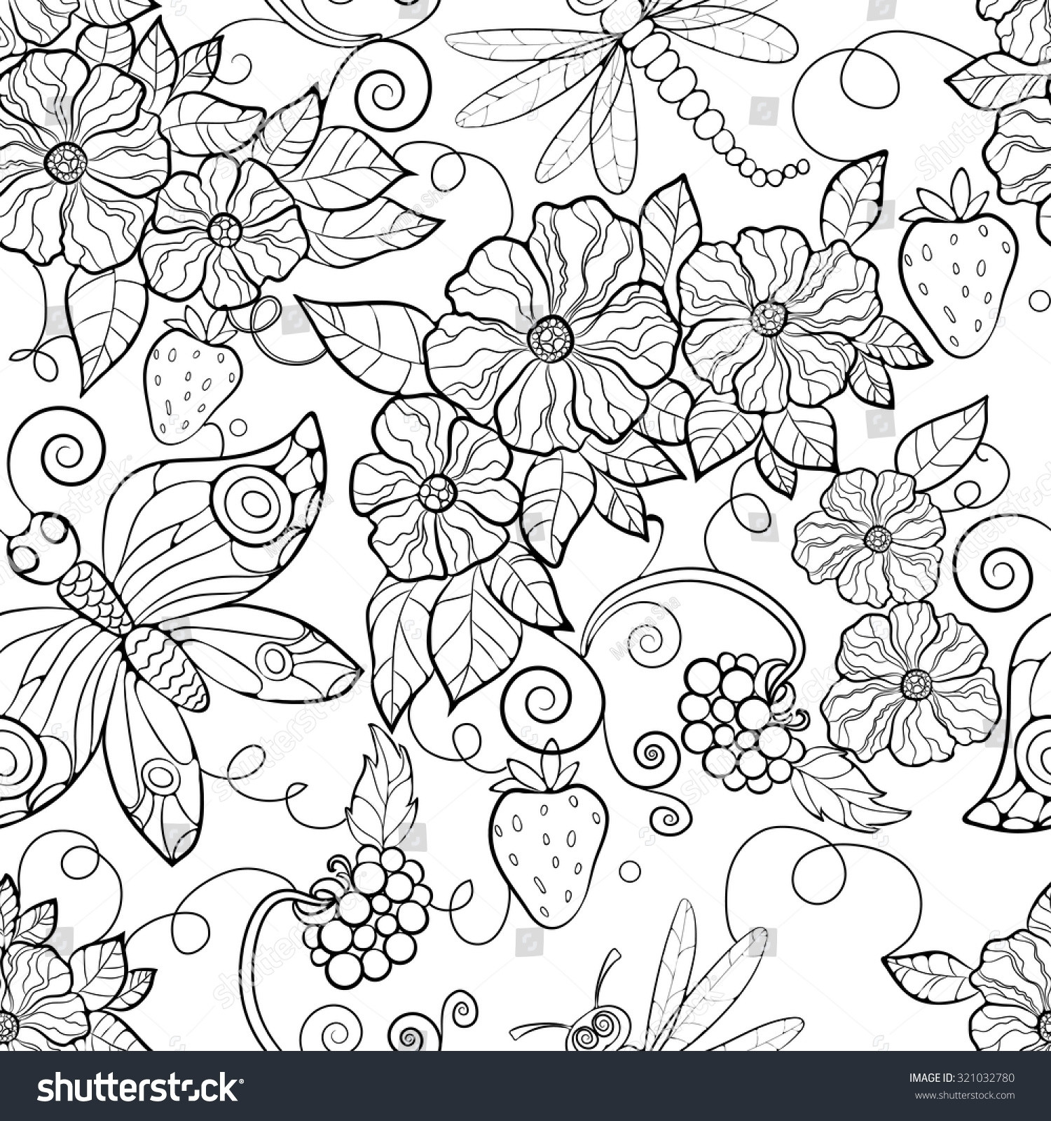 Flowers Coloring Pages For Adults
 Adult Coloring Pages Patterns Flowers at GetColorings