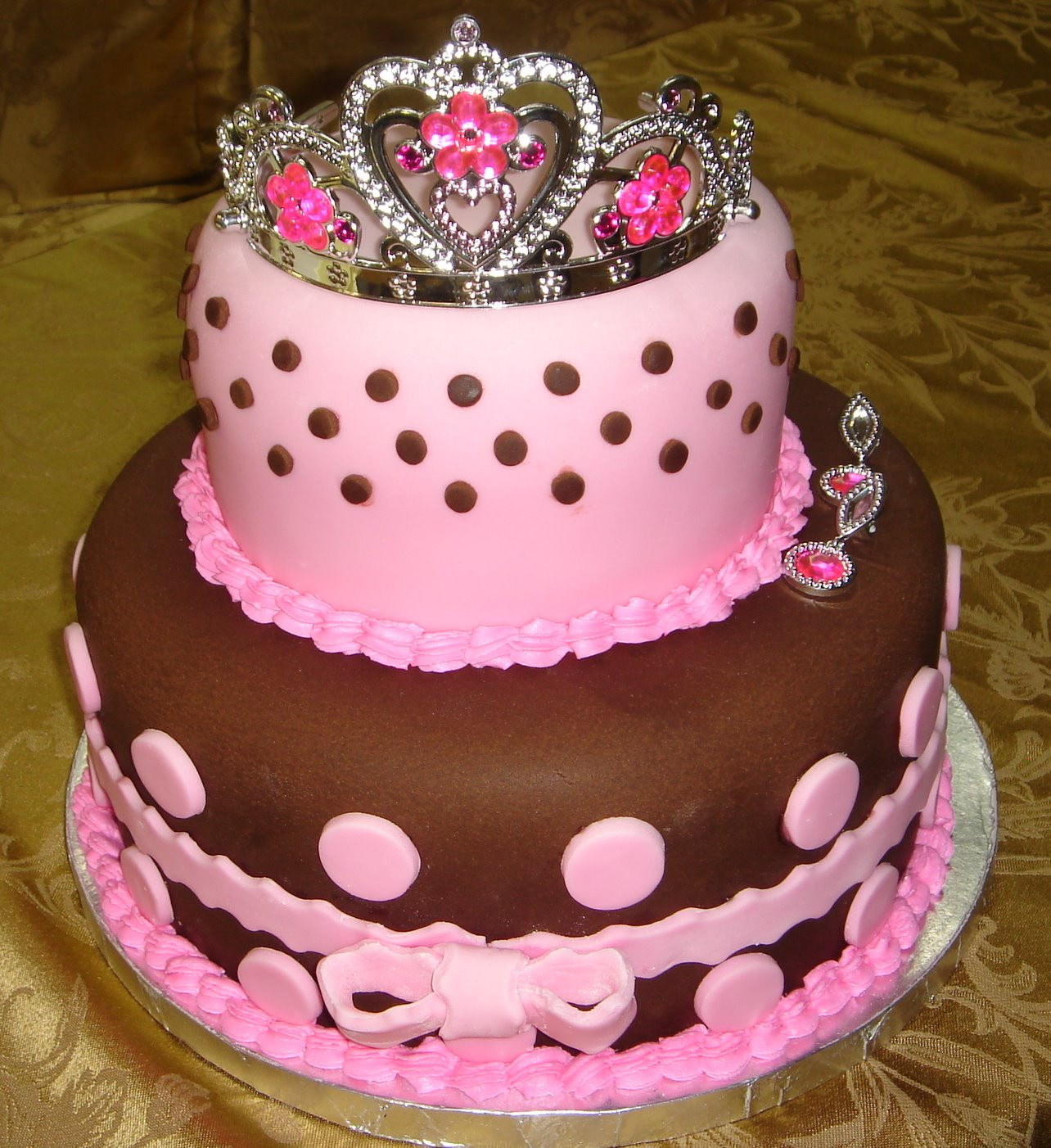 Fondant Birthday Cake
 cake birthday kids fondant buttercream princess castle