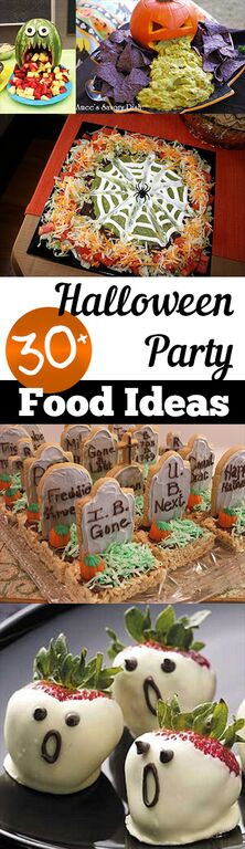 Food For Halloween Party Ideas
 30 Halloween Party Food Ideas – My List of Lists