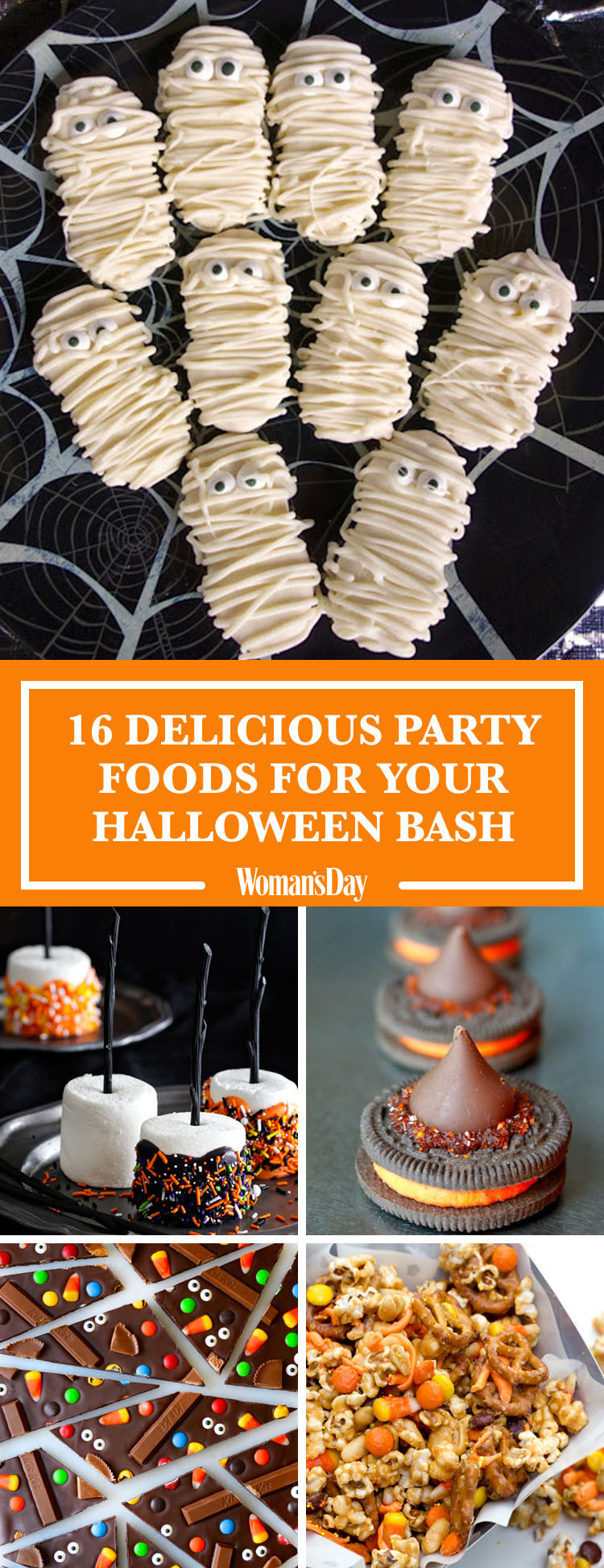 Food For Halloween Party Ideas
 22 Easy Halloween Party Food Ideas Cute Recipes for