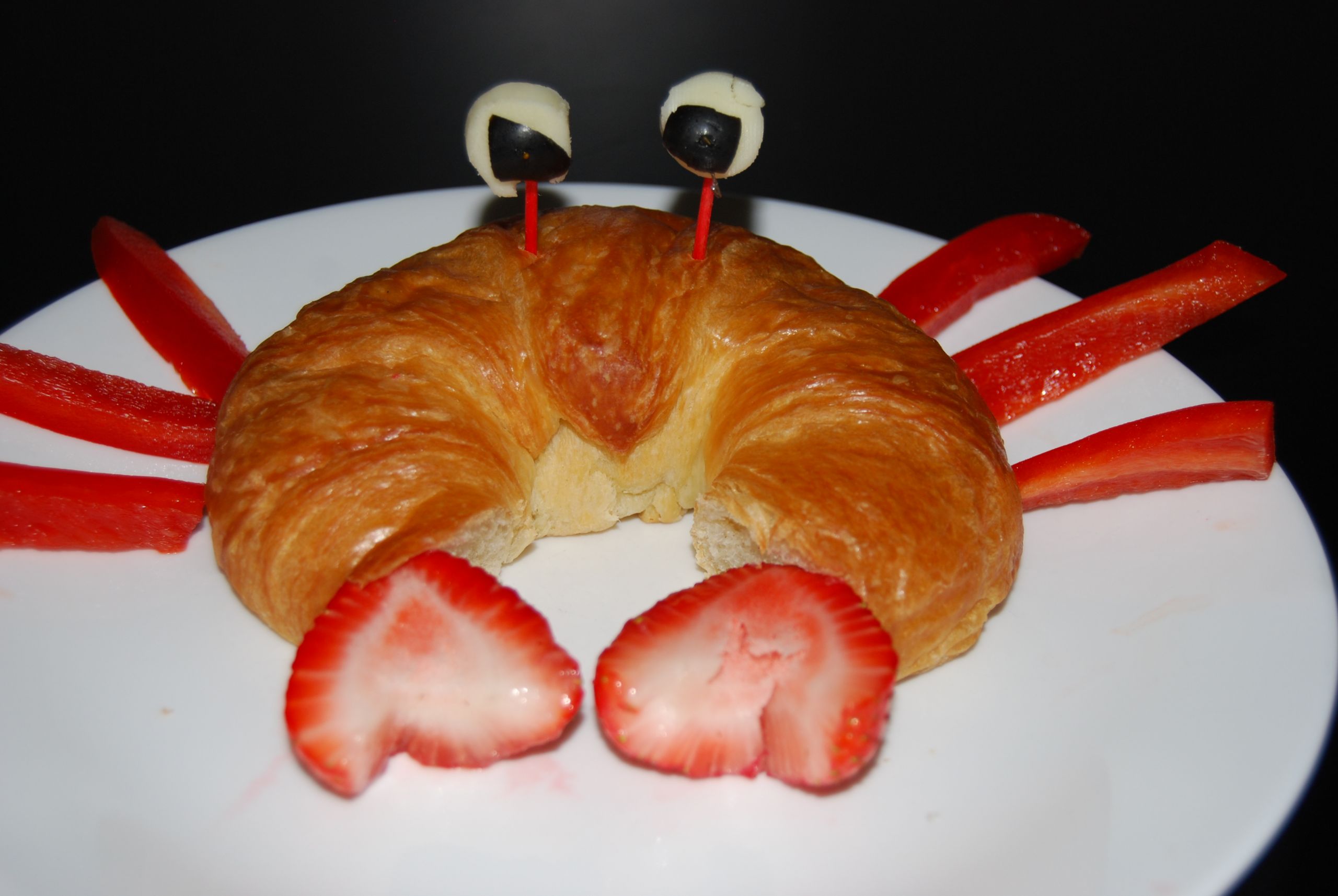 Food Ideas For Beach Theme Preschool Party
 Croissant Crabs to Ac pany A House for Hermit Crab by