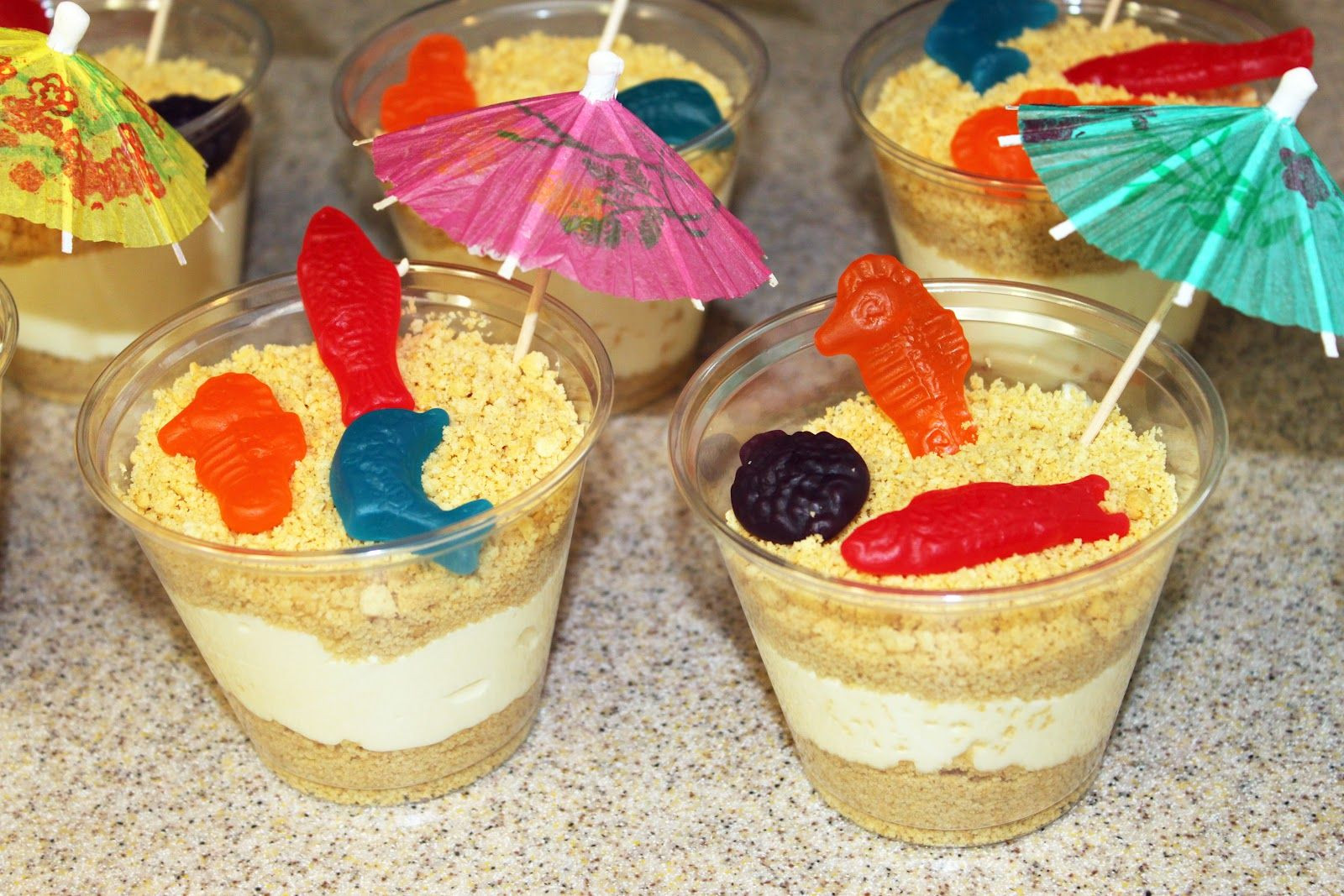 Food Ideas For Beach Theme Preschool Party
 Ocean themed dessert from TheRecipeNut I will mix