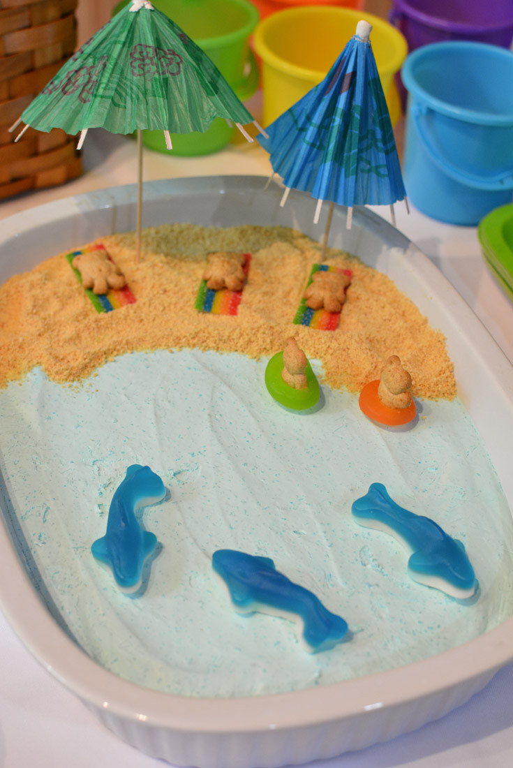 Food Ideas For Party At The Beach
 JELLO Beach Dessert Mommy s Fabulous Finds