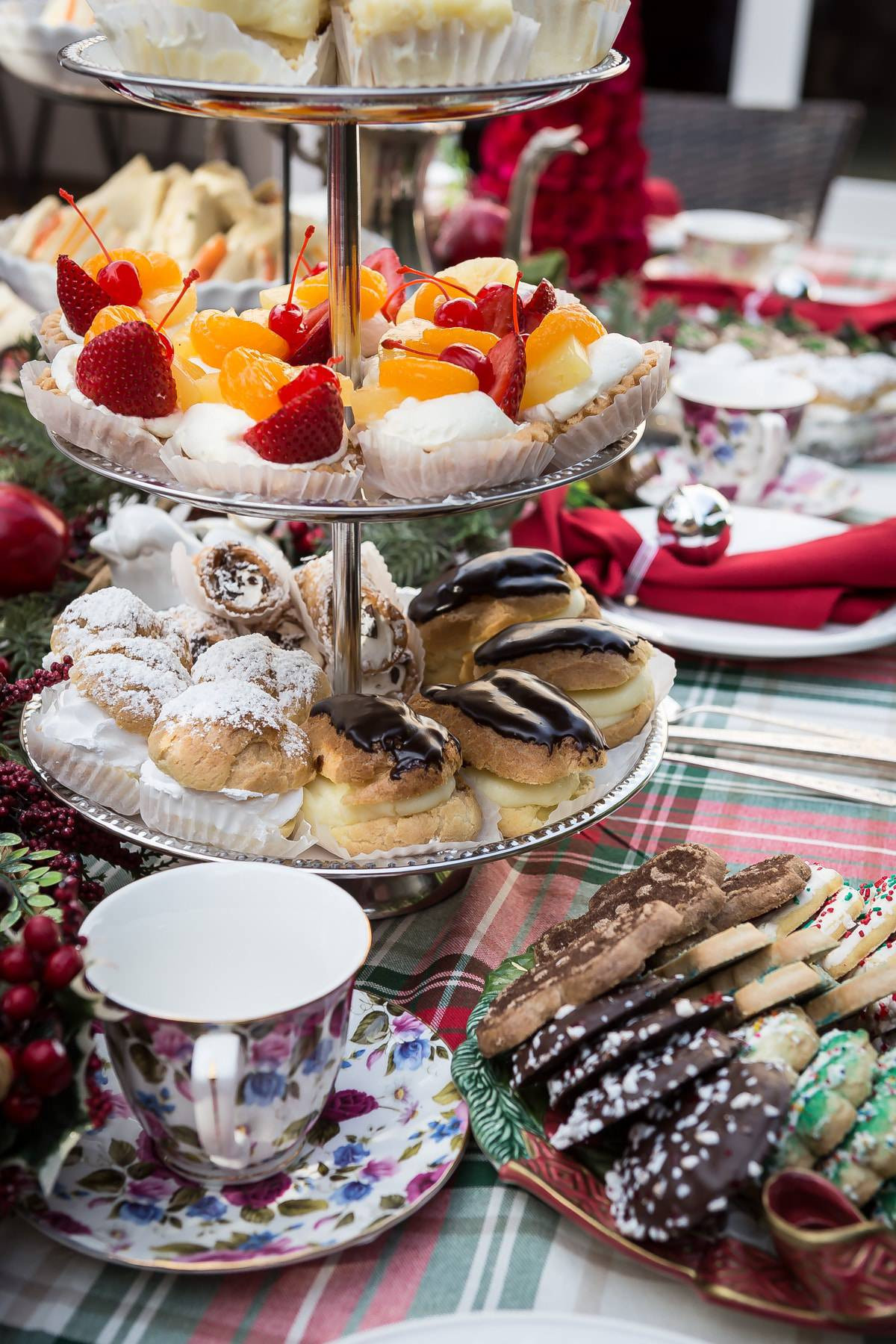 Food Ideas For Tea Party
 How To Host a Perfect Christmas Tea Party Foodness Gracious