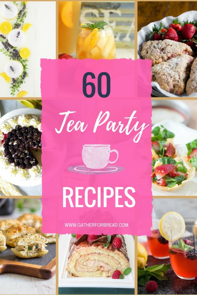 Food Ideas For Tea Party
 Tea Party Recipes Gather for Bread