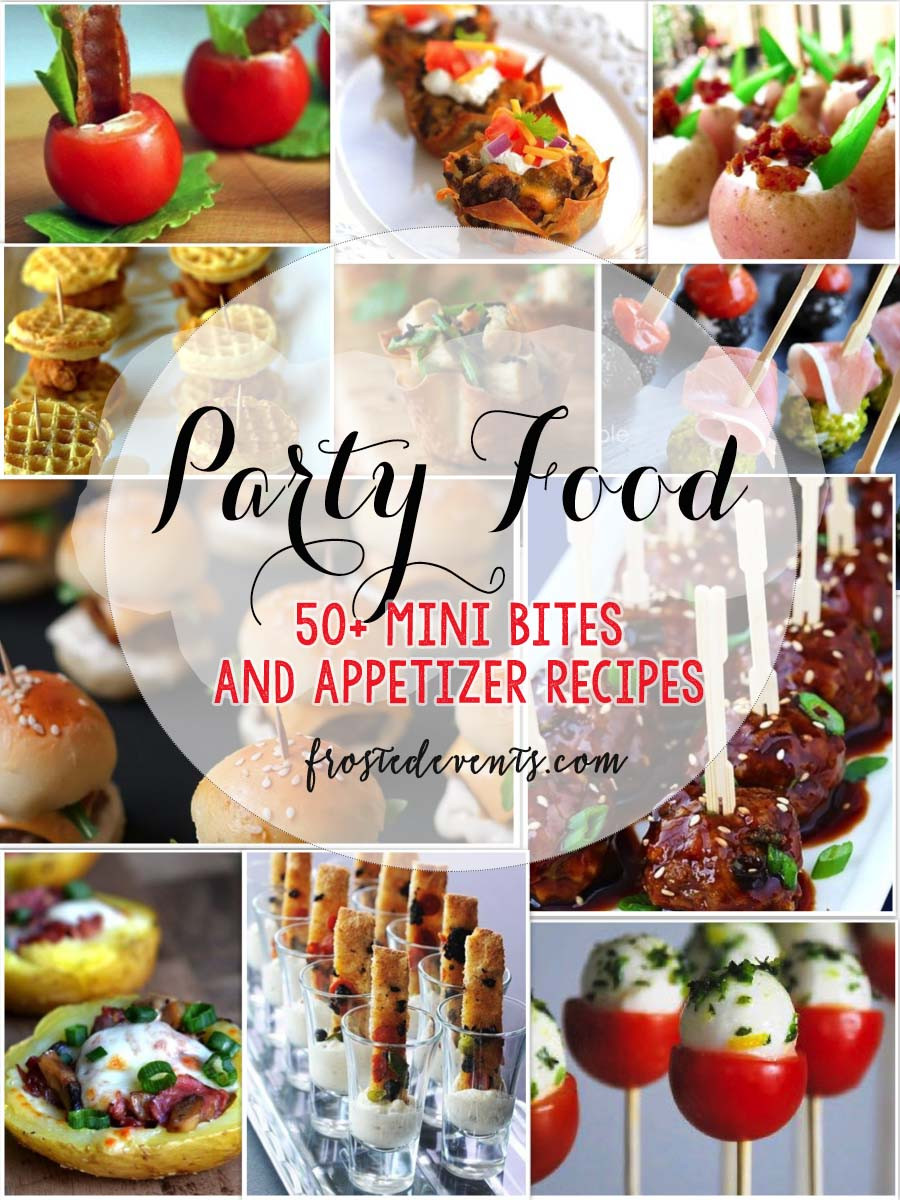 Food Ideas Party
 Party Food Ideas Mini Bites Party Food Recipes