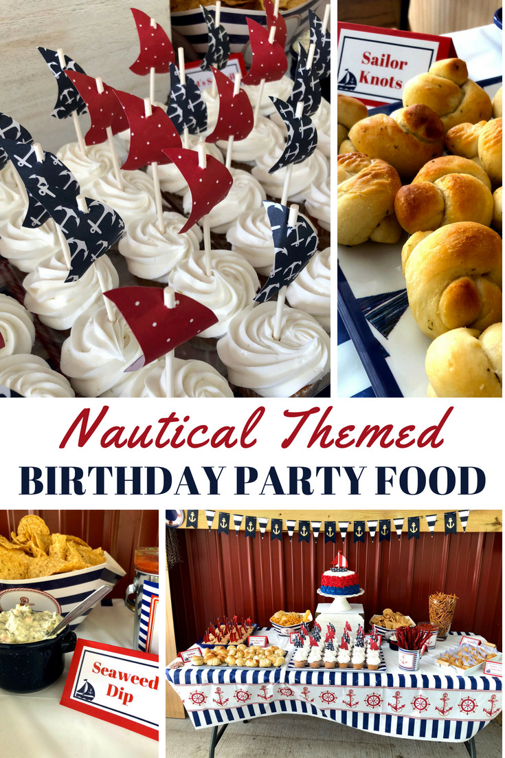 Food Ideas Party
 Nautical Themed Birthday Party Food The Berry Basics