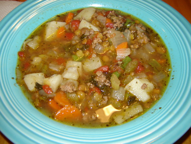 Food Network Vegetable Beef Soup
 Hearty Ground Beef Ve able Soup Recipe Food