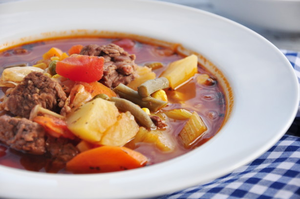 Food Network Vegetable Beef Soup
 Stacys Favorite Ve able Beef Soup Recipe Food