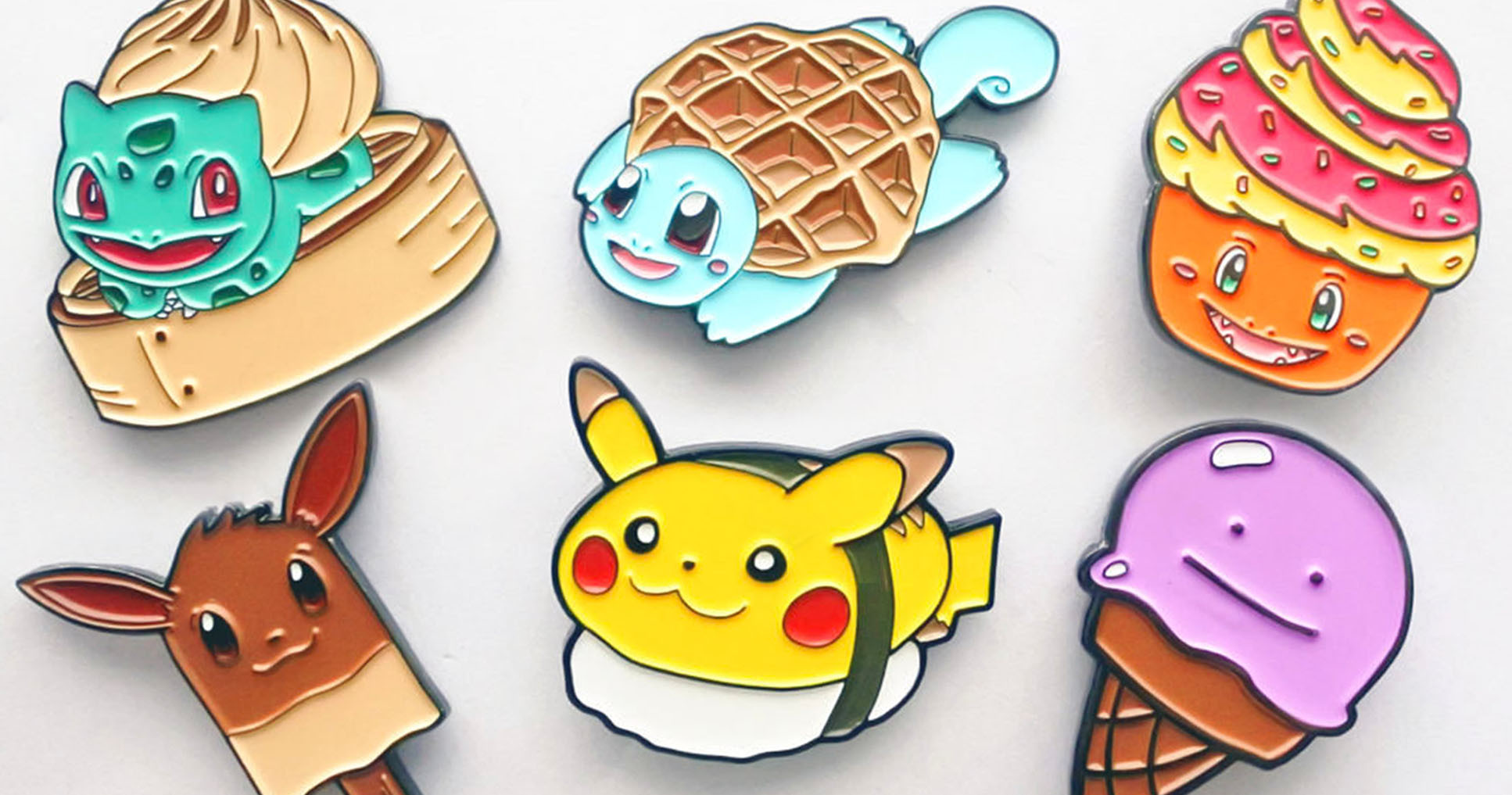 Food Pins
 Pokemon Food Pins Shut Up And Take My Yen