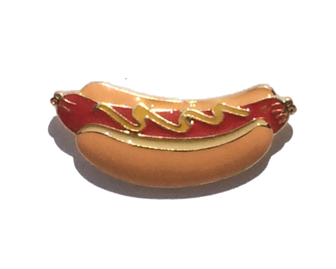 Food Pins
 Hotdog Enamel Pin Lapel Pin Fast Food Pin by TrendyHedgehog