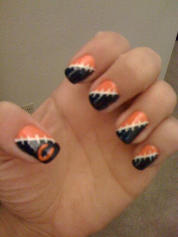 Football Nail Art Designs
 25 Cool Football Nail Art Designs Hative