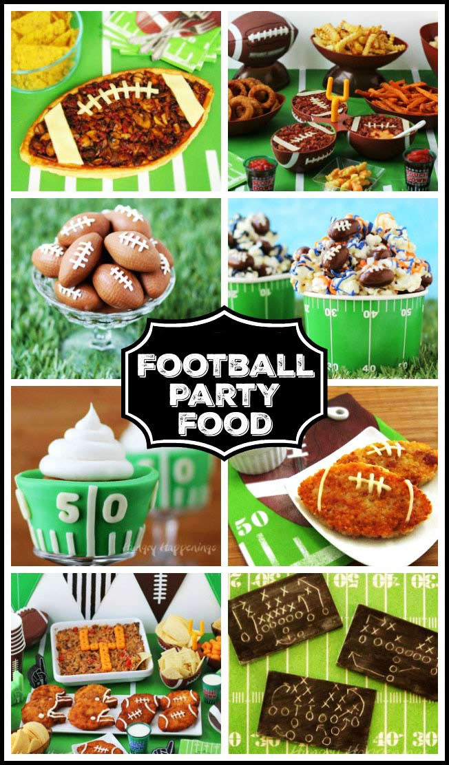 Football Party Ideas Food
 Chocolate Football Cookies with Chocolate Dr Pepper Frosting