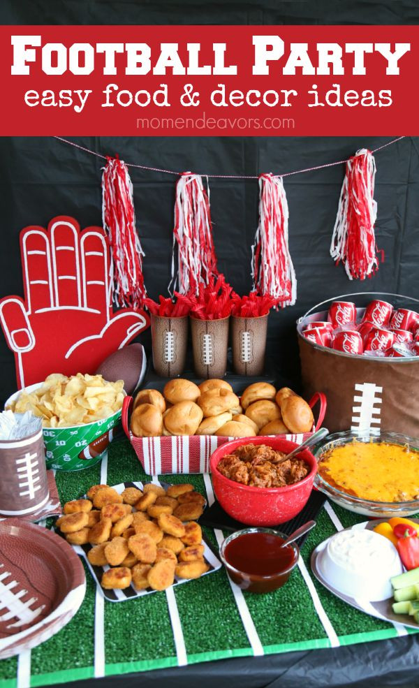 Football Party Ideas Food
 Football Party – Easy food & decor ideas